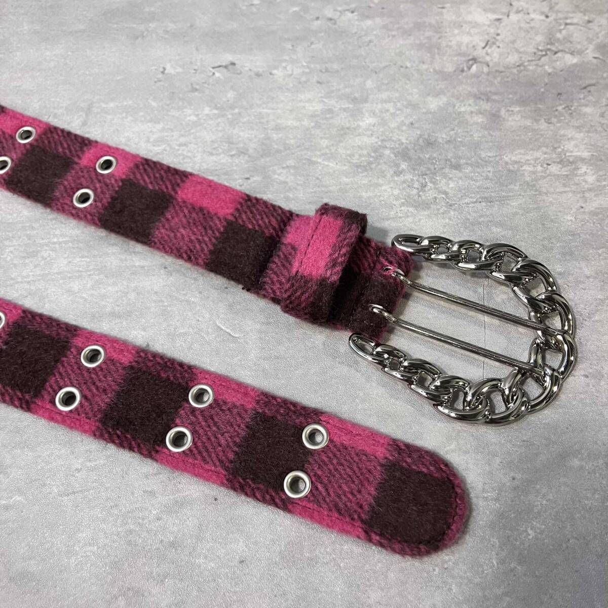 AFB FLANNEL CHECK BELT エーエフビー - メルカリ
