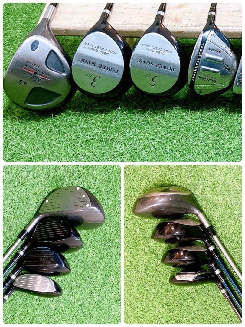 M11 タイトリスト 初心者オススメ ゴルフクラブ メンズセット 右利き