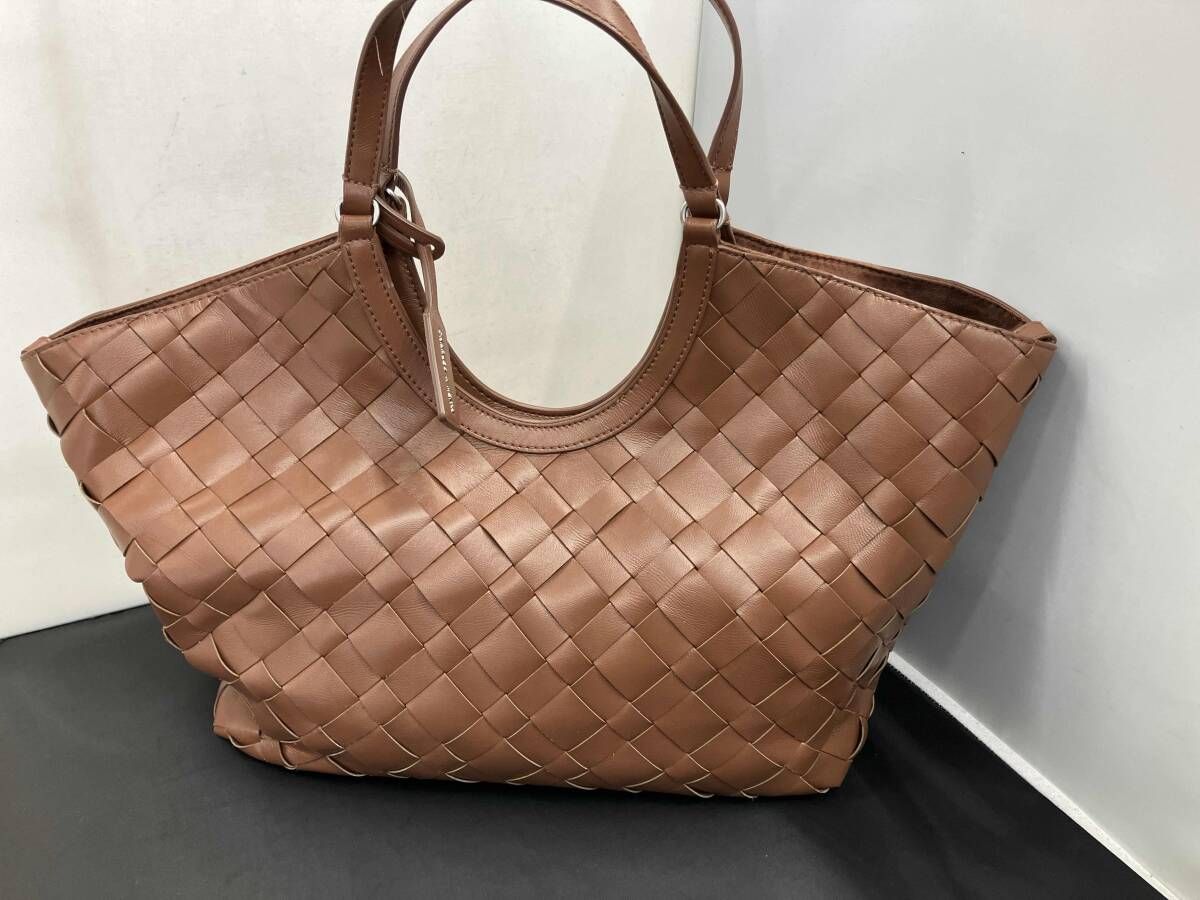 CHARLES & KEITH / Ivette / イヴェット ウーブントートバッグ 