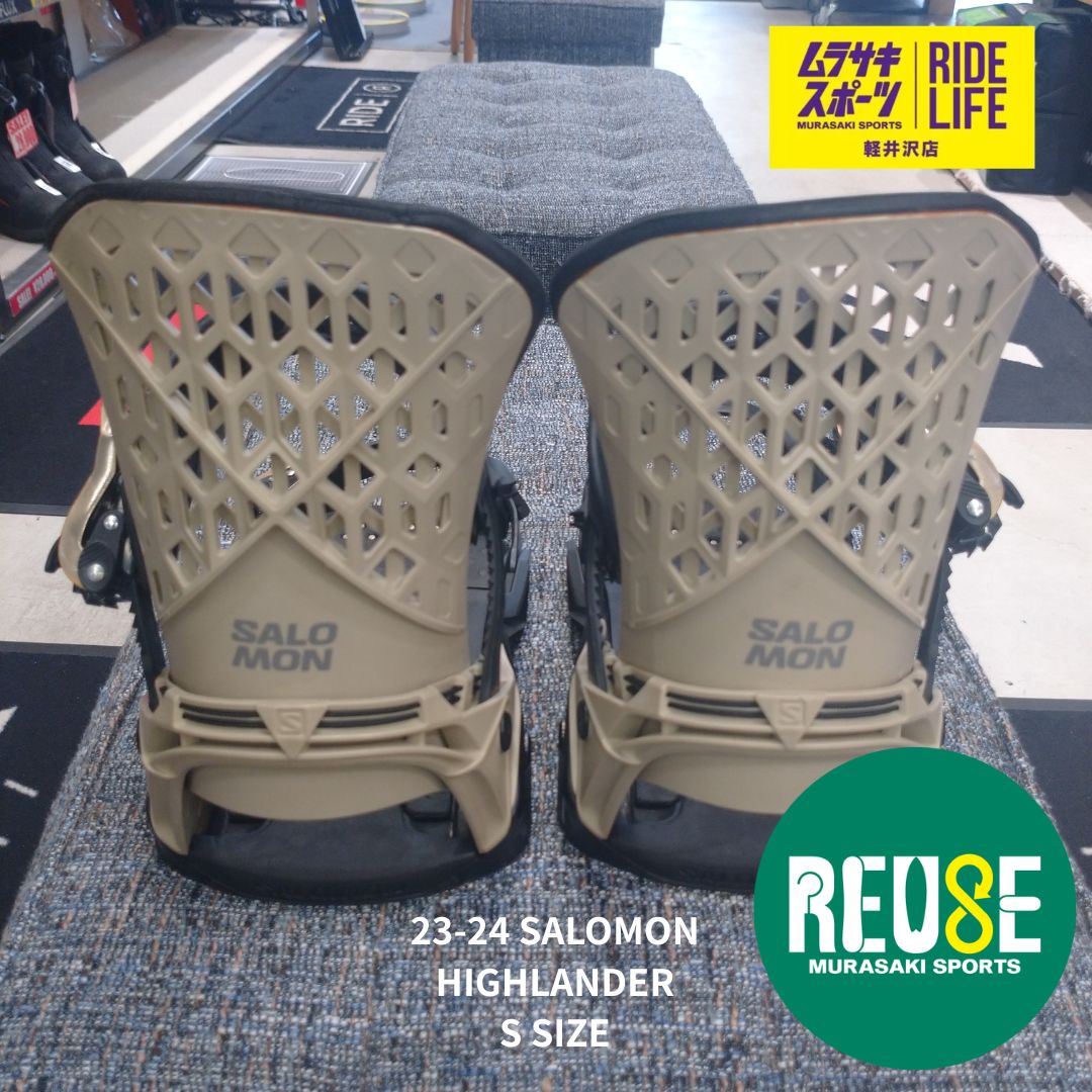 ムラスポ公式】SALOMON サロモン HIGHLANDER ハイランダー Sサイズ 23