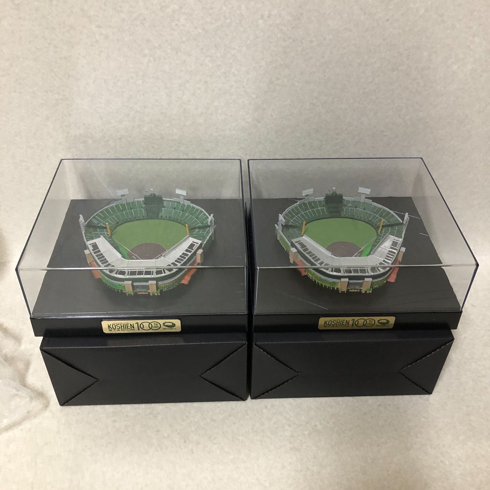 DH1576】甲子園球場 ジオラマ模型 100周年記念 2個セット - メルカリ