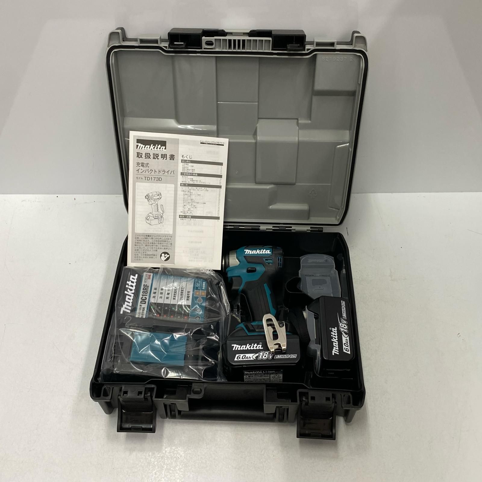 MAKITA マキタ ｲﾝﾊﾟｸﾄﾄﾞﾗｲﾊﾞ ブルー ♥品 付属品完備