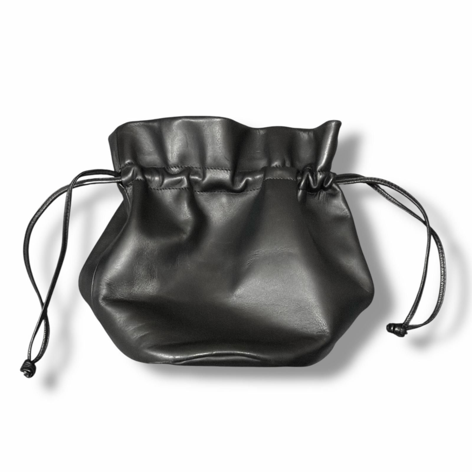 Rich S. CircleI I ⁄ Bag Handle LEATHER CIRCLE BAG - リッチアイ 