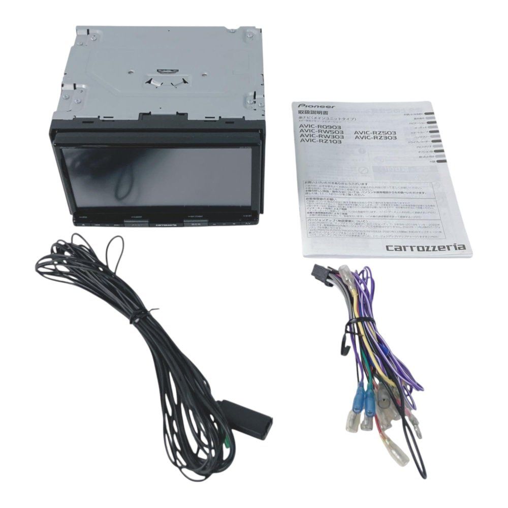 Pioneer カーナビ AVIC-RZ303 7インチ 2D(180mm) 楽ナビ ワンセグ DVD