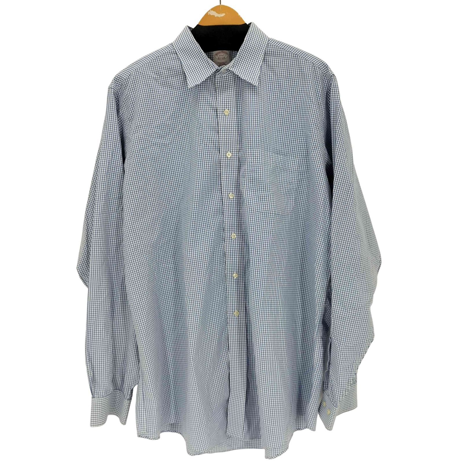 ブルックスブラザーズ BROOKS BROTHERS ギンガムチェックシャツ メンズ  17-6/7