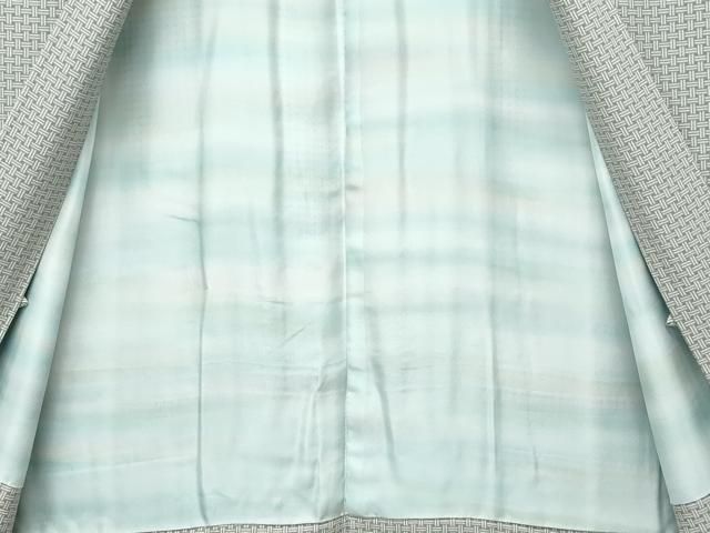 平和屋着物∞極上　男性　キングサイズ　長羽織　網目文様　逸品　CZAA5185s6 平和屋着物∞極上 男性 キングサイズ 長羽織 網目文様 逸品 CZAA5185s6