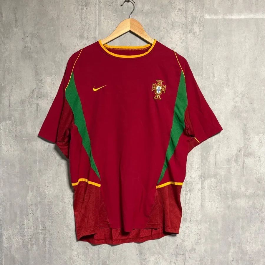 ナイキ　ポルトガル代表　ユニフォーム　2000年　Mサイズ　サッカー　ウェア レア】サッカー ポルトガル代表 ユニフォーム NIKE ナイキ M