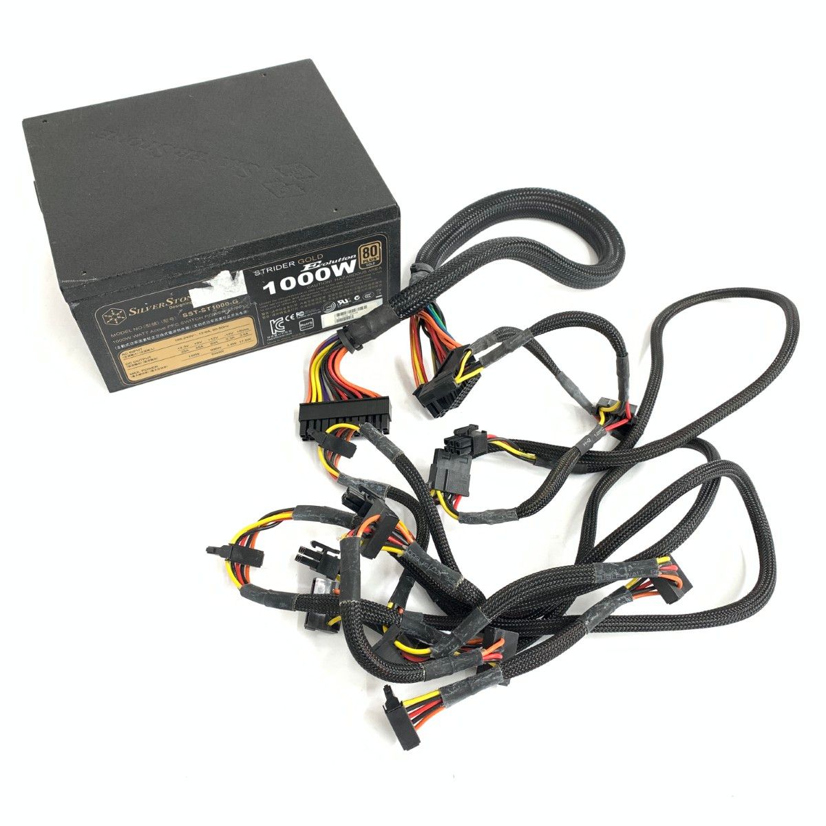SilverStone シルバーストーン ATX電源ユニット 1000W 80STRIDER/PLUS 