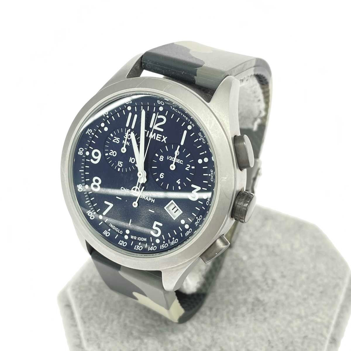 TIMEX タイメックス クォーツ腕時計/レーシングクロノグラフ 迷彩