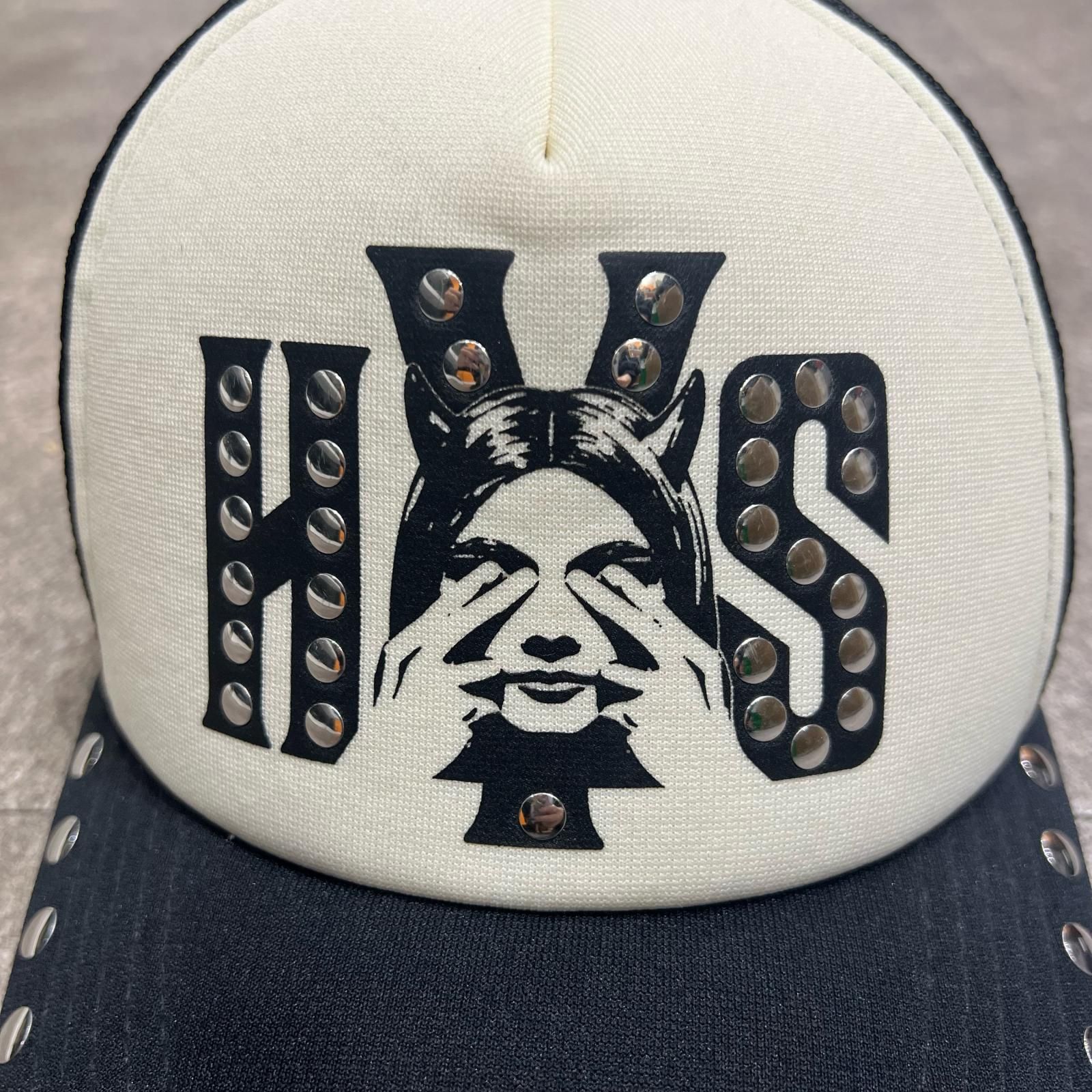 HYSTERIC GLAMOUR ヒスガール スタッズ メッシュキャップ 帽子