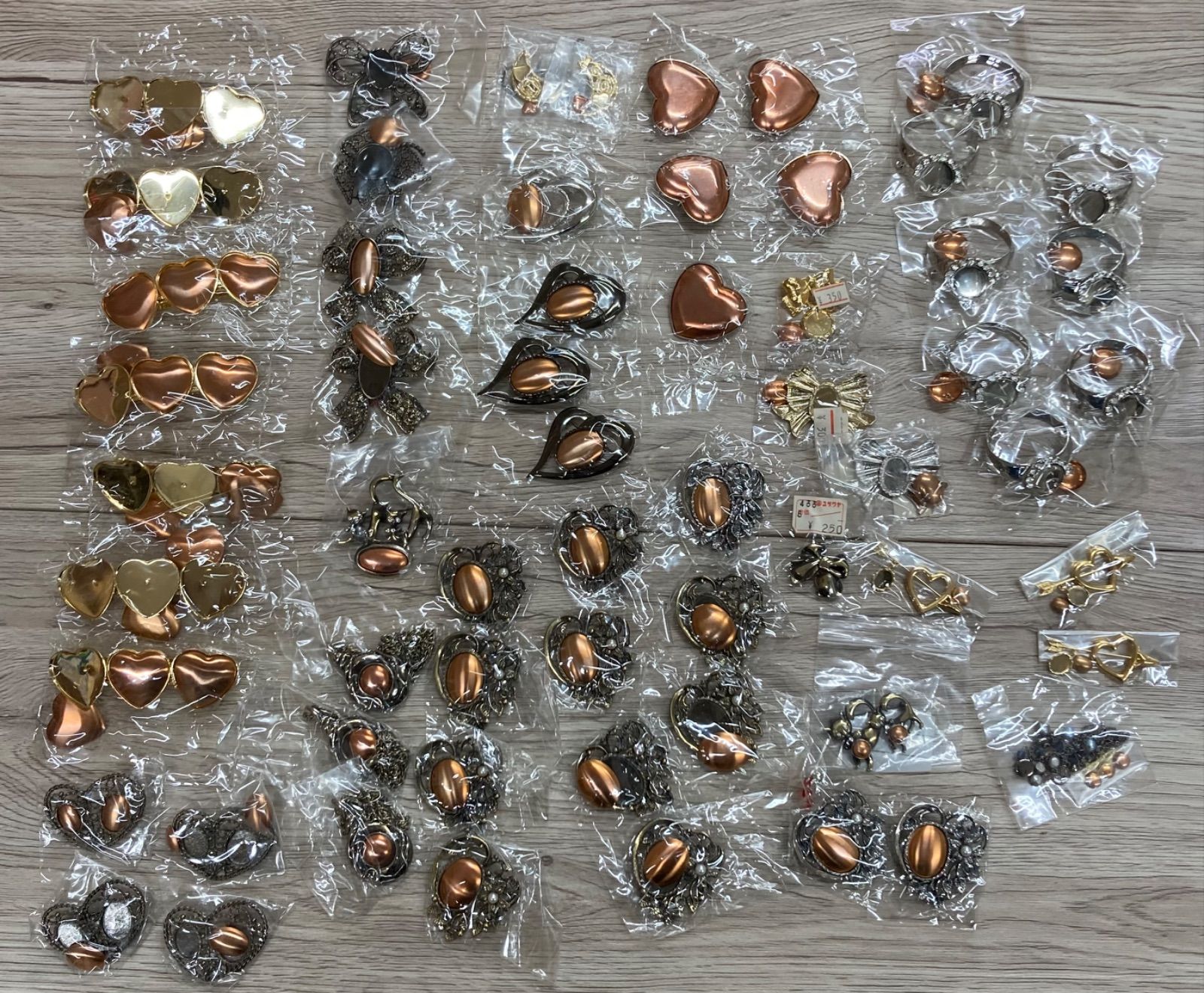 K198 七宝焼き　アクセサリーパーツ　素材60点セット