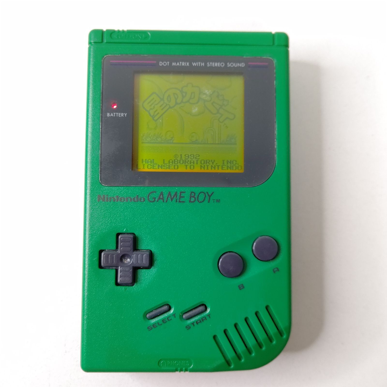 美品 Nintendo ゲームボーイブロス グリーン 任天堂 ゲーム機 初代