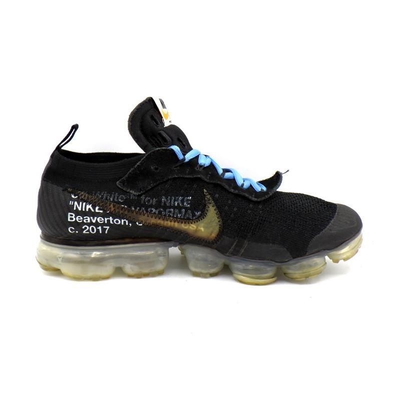 ナイキ NIKE × オフホワイト OFF WHITE 【 AIR VAPORMAX BLACK AA3831 002 】 エア ヴェイパー マックス ブラック スニーカー　47793