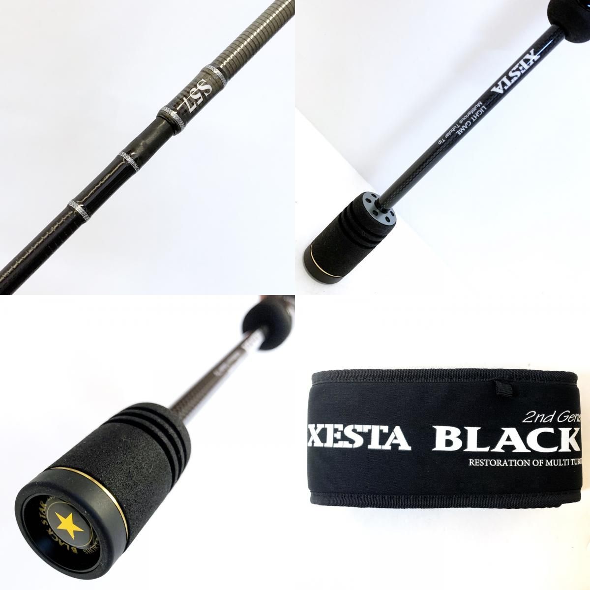 加古川店】 中古 XESTA | ゼスタ ロッド ブラックスターセカンド