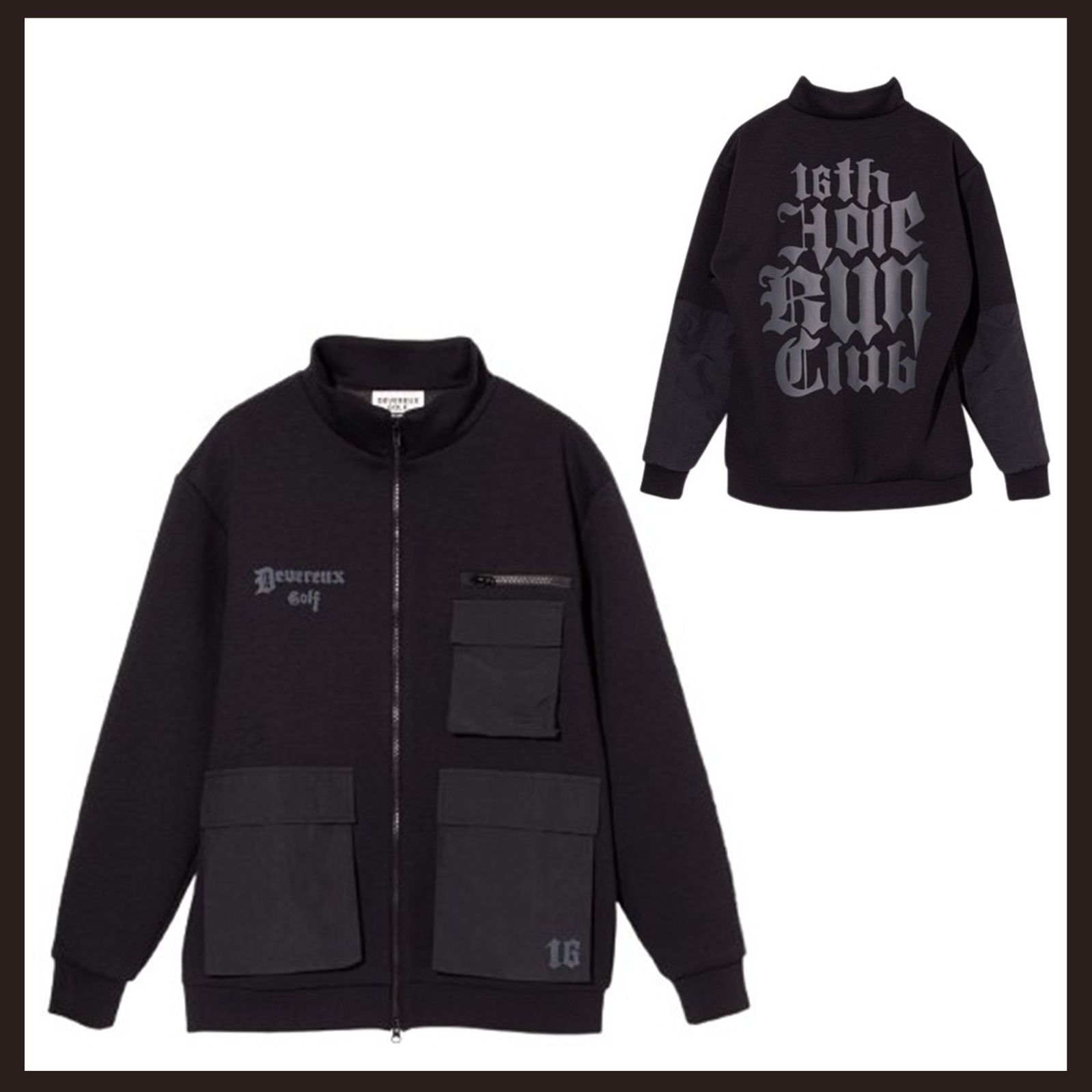 devereux golf デヴァローゴルフ フルジップジャケット XL devereux