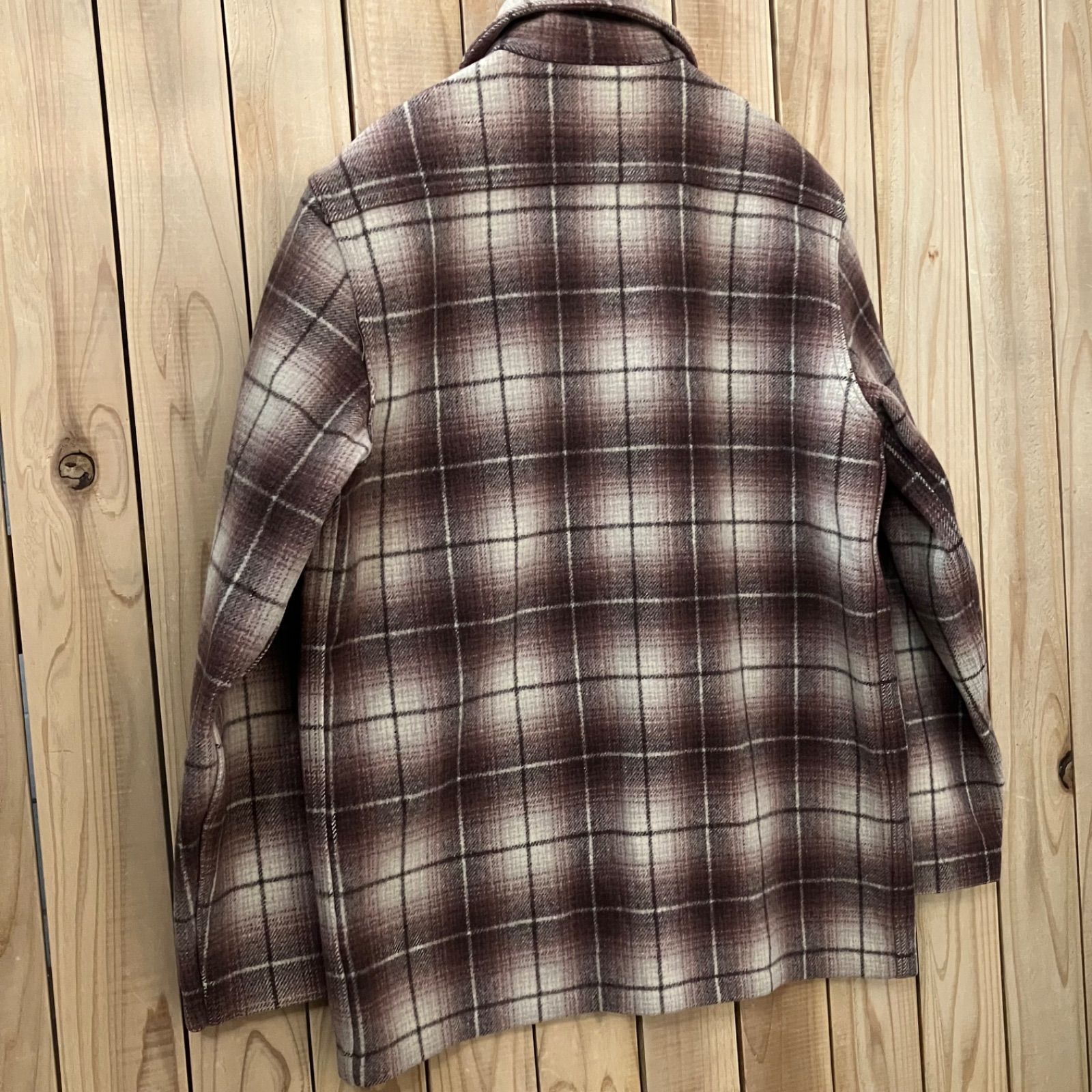 50s〜 Merrill Woolens / USA製 オンブレチェック ウールジャケット