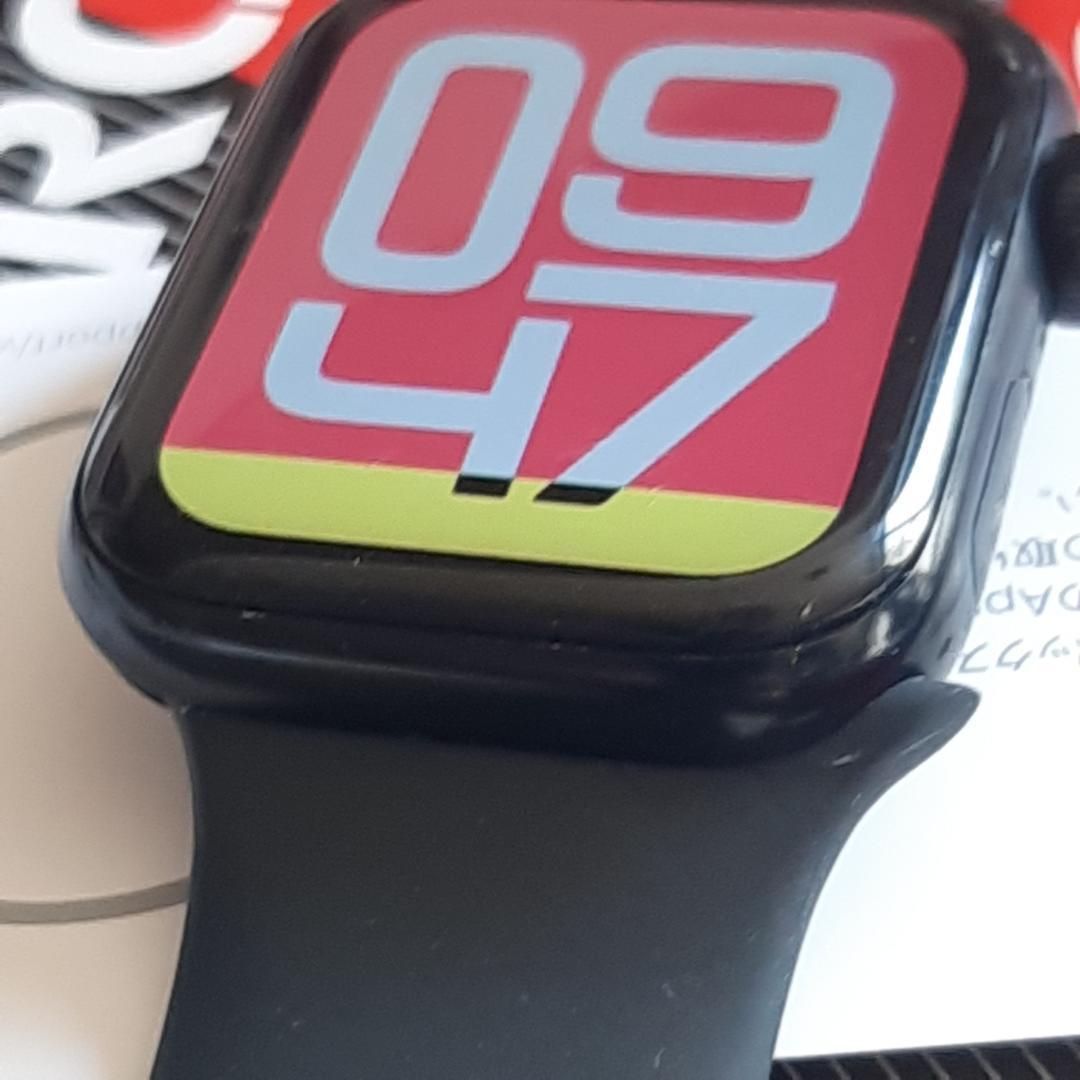 聖 -satoshi- BLUE WKK03 箱・付属品1式 SE（2世代）Apple Watch 40mm アップルウォッチ