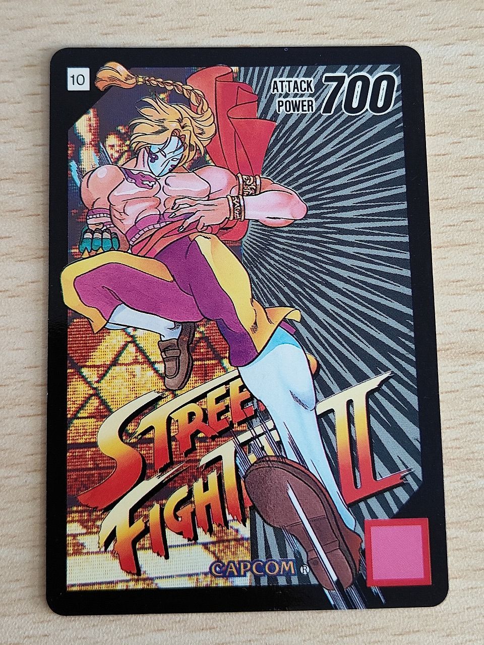 aca575 バルログ ストリートファイター カード No.10 バーコード