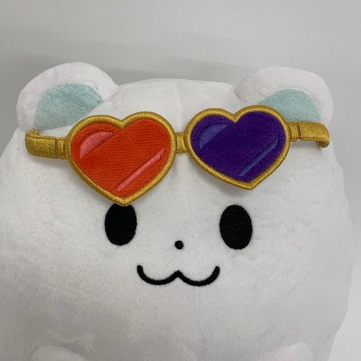 中古品】ぶいすぽ 白波らむね 2周年記念グッズ しらたまぬいぐるみ