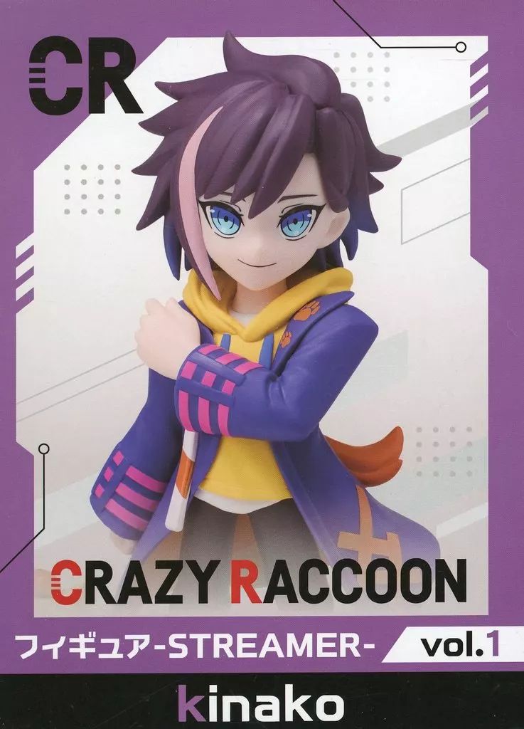中古】フィギュア kinako 「Crazy Raccoon」 フィギュア-STREAMER-Vol