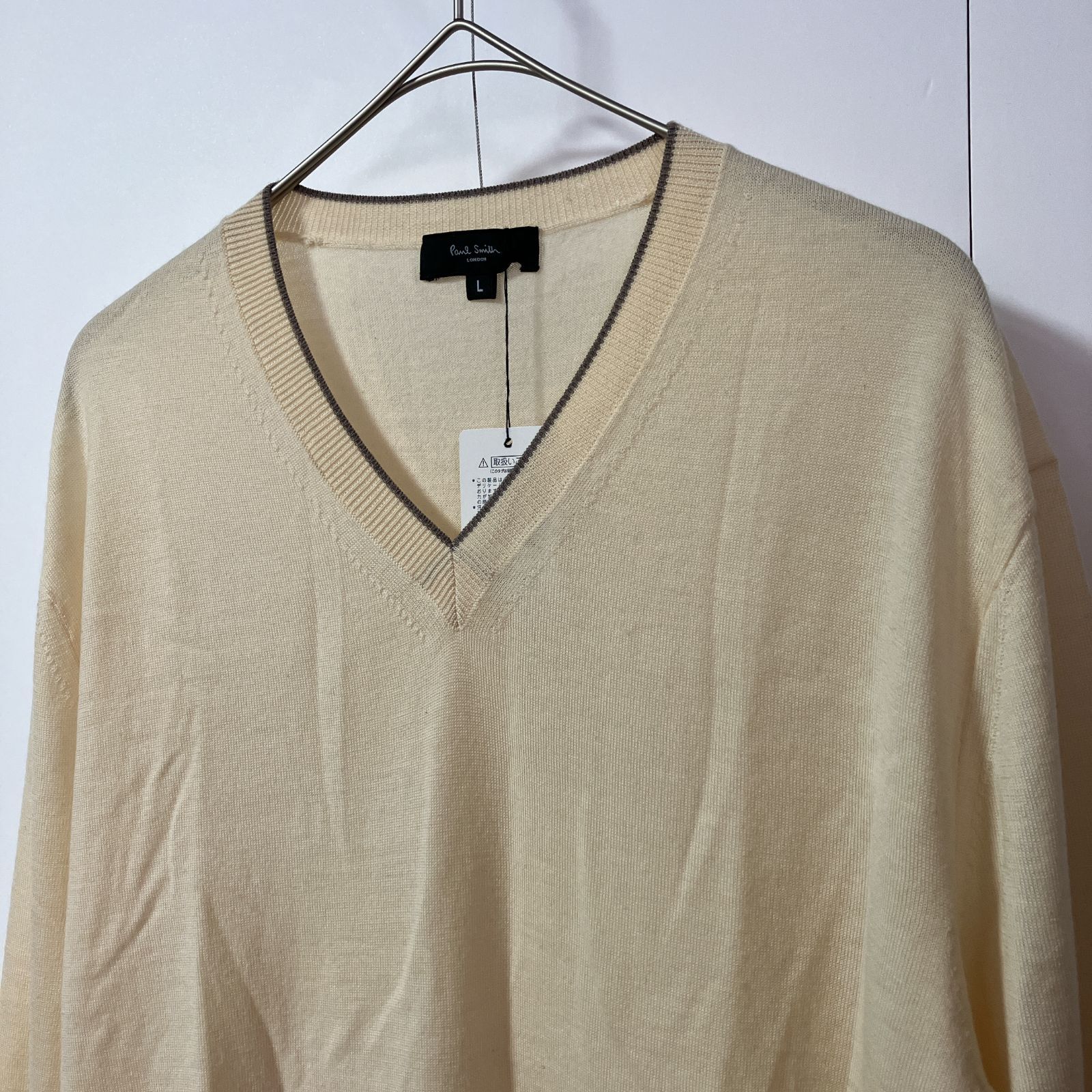 タグ付き 未使用品】【訳アリ】Paul Smith ポールスミス Vネック
