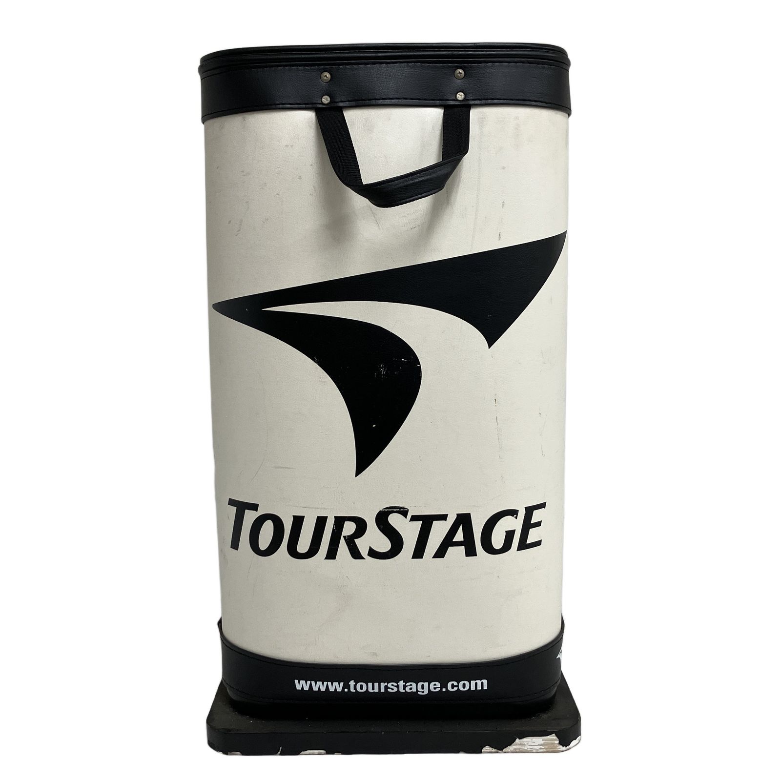 合成皮革 白×黒