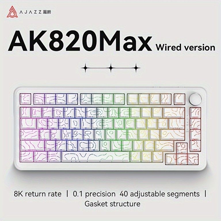 【高速反応＆低遅延】ゲーミングキーボード 有線 マグネティックアクシス フルホットスワップ対応 RGBバックライト搭載 多機能ボリュームローラー付 PCゲーム/タイピングに最適【コンツア