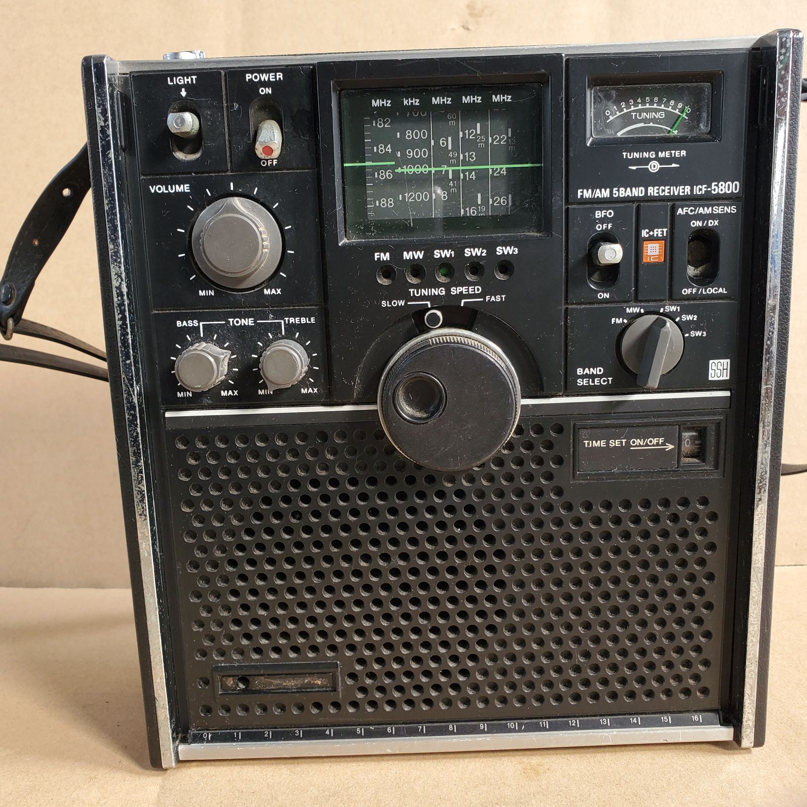 SONYスカイセンサー5800【ジャンク品】 ジャンク品】SONY ICF-5800 スカイセンサー5800 【公式通販】