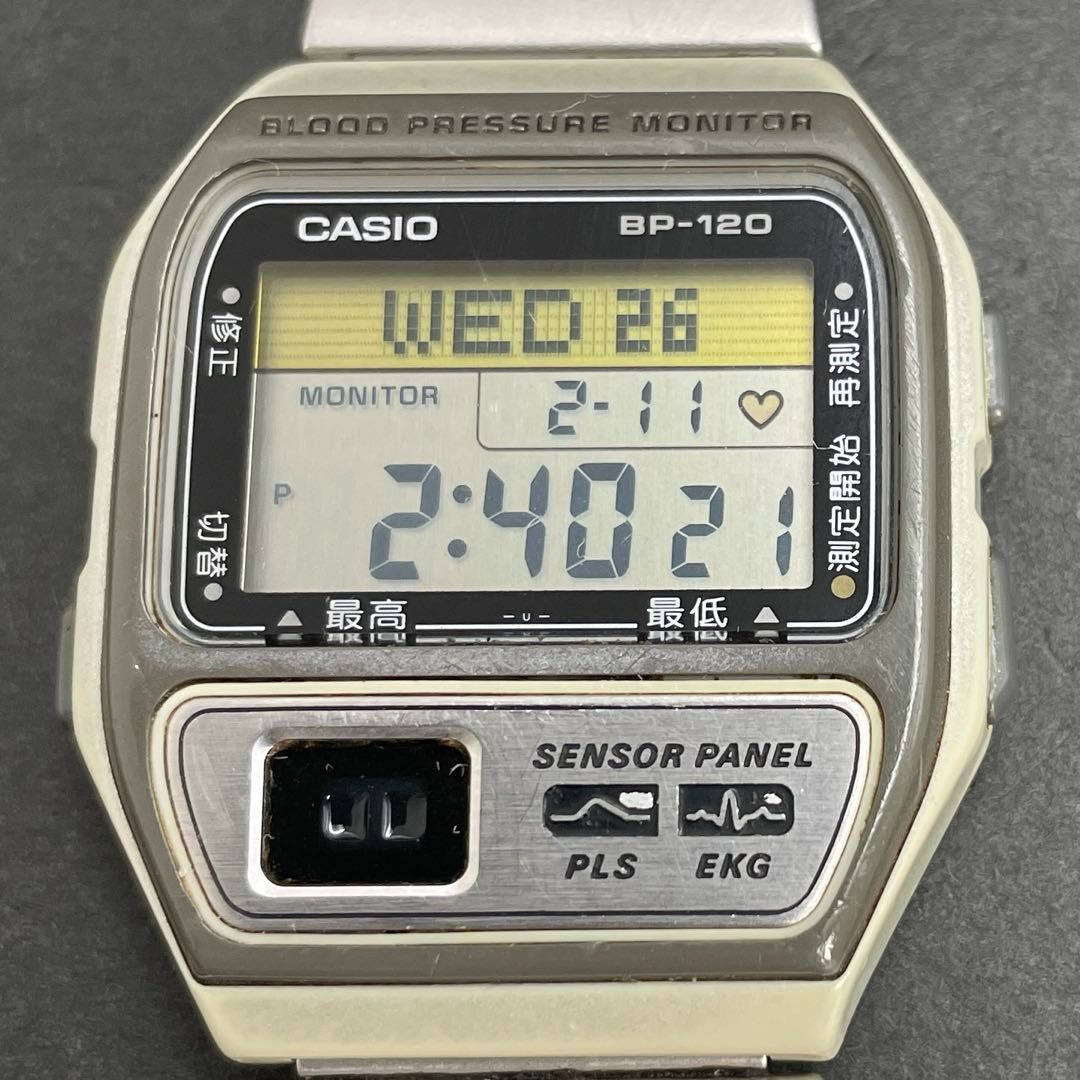 CASIO BP-120 デジタル BLOOD PRESSURE MONITOR BPシリーズ カシオ
