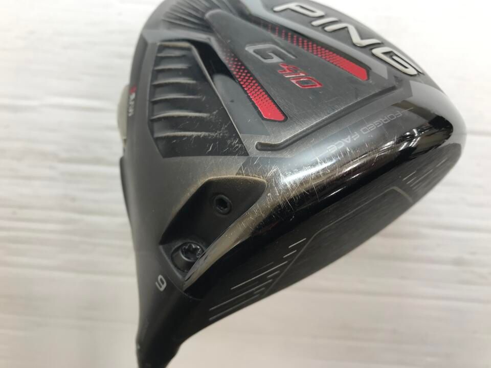ピン G410 PLUS 9度 ALTA J CB RED Sフレックス ドライバー 中古【最短