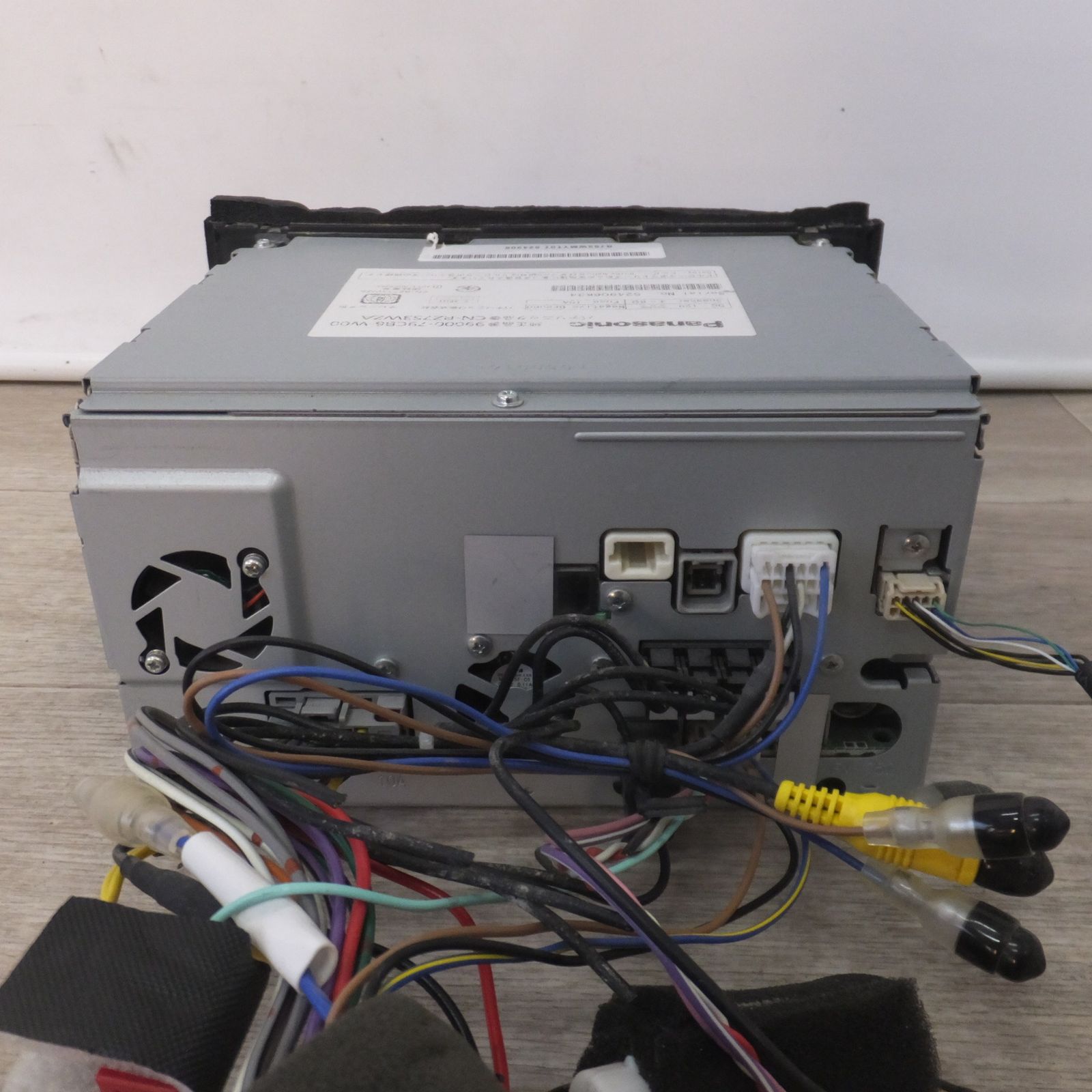 送料無料] 現状品パナソニック製 スズキ 純正 AV一体型ナビゲーション 