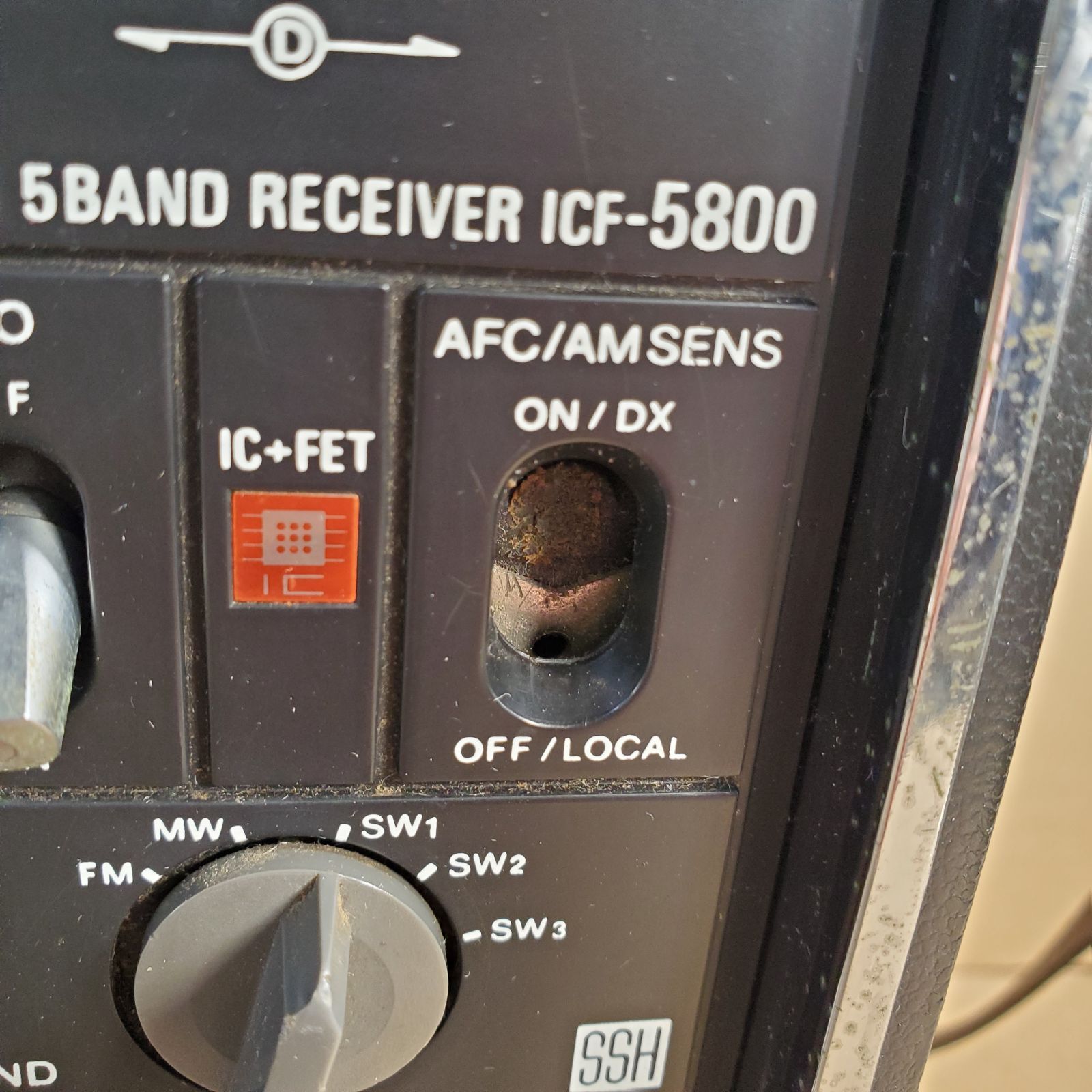 ジャンク品】SONY ICF-5800 スカイセンサー5800 【公式通販】