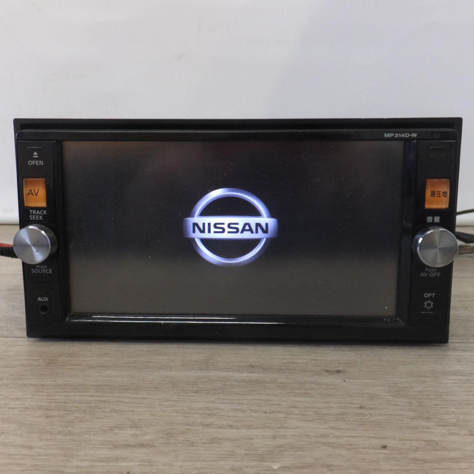 送料無料] 現状品☆パイオニア製 日産 純正 オリジナルナビゲーション 