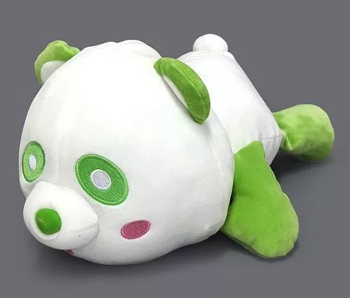中古】ぬいぐるみ え～パンダ(緑/浦田直也) もちもちBIGぬいぐるみ1