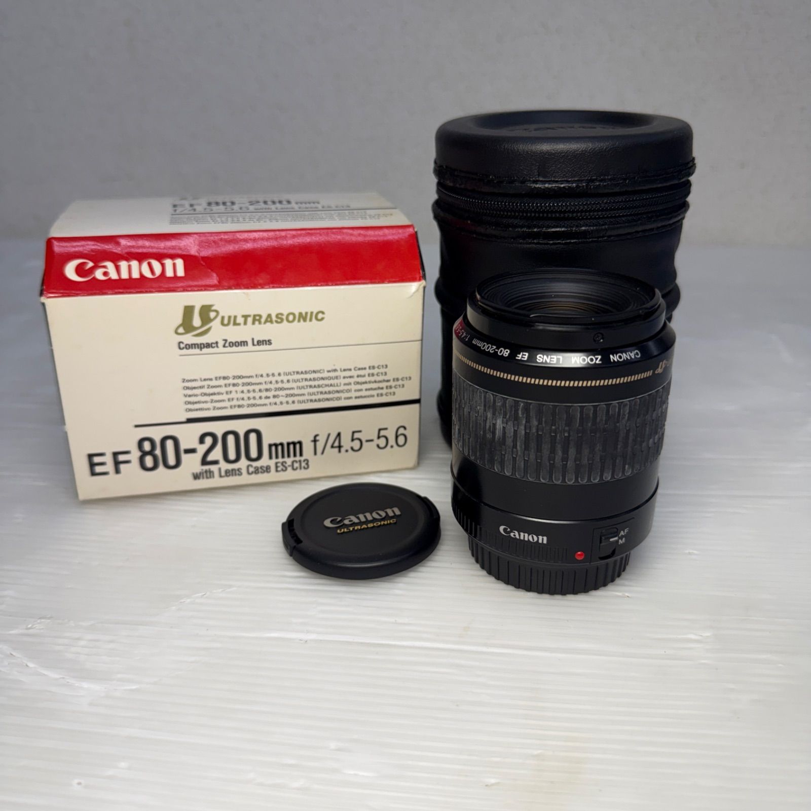 CANON ZOOM LENS EF 80-200mm1:4.5-5.6USM (良品） R8-02-02-16