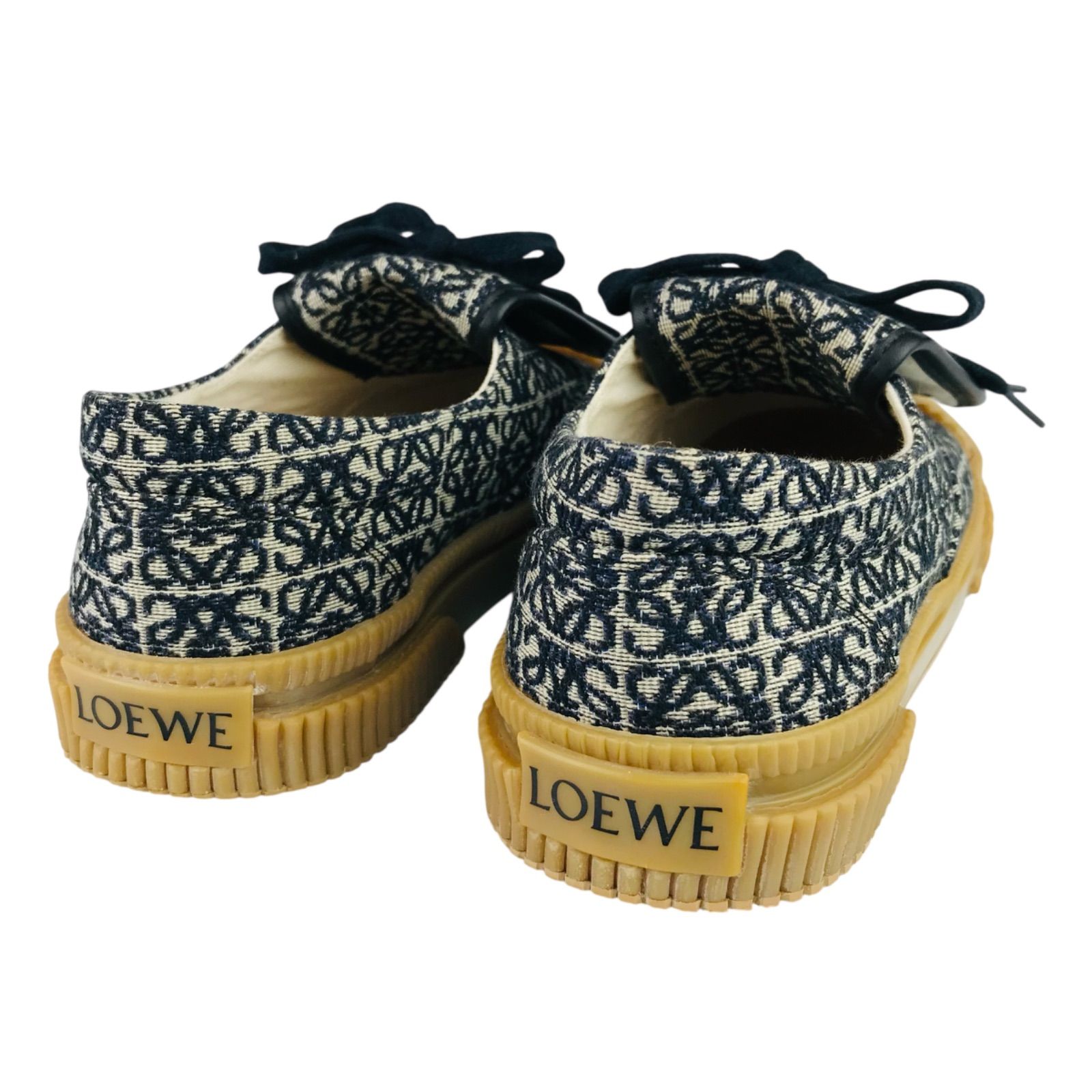 新品同様☆LOEWE・ロエベ・レディース ジャカードキャンバス地 
