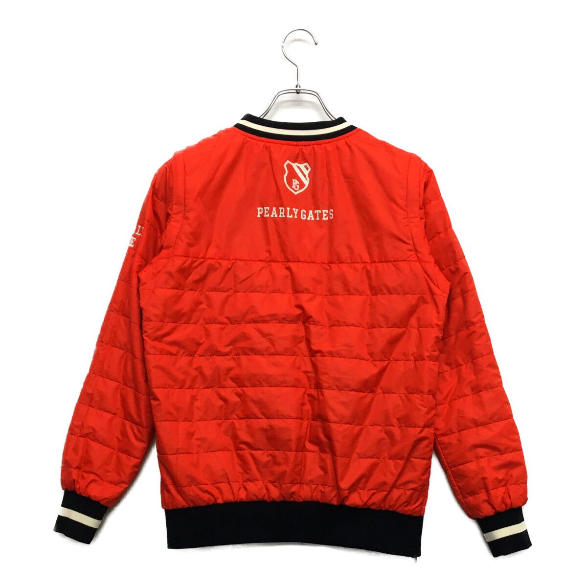 中古 レディース パーリーゲイツ PEARLY GATES ジャケット 0(S) 紺 赤