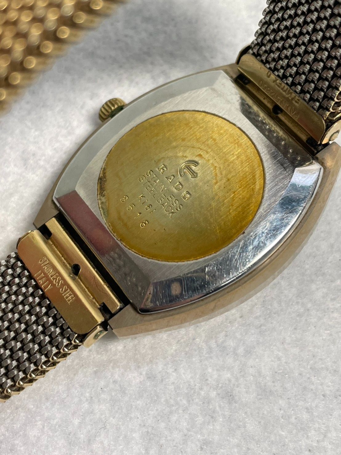 腕時計】不動 美品 RADO バルボアV デイト クォーツ BALBOAV K161 