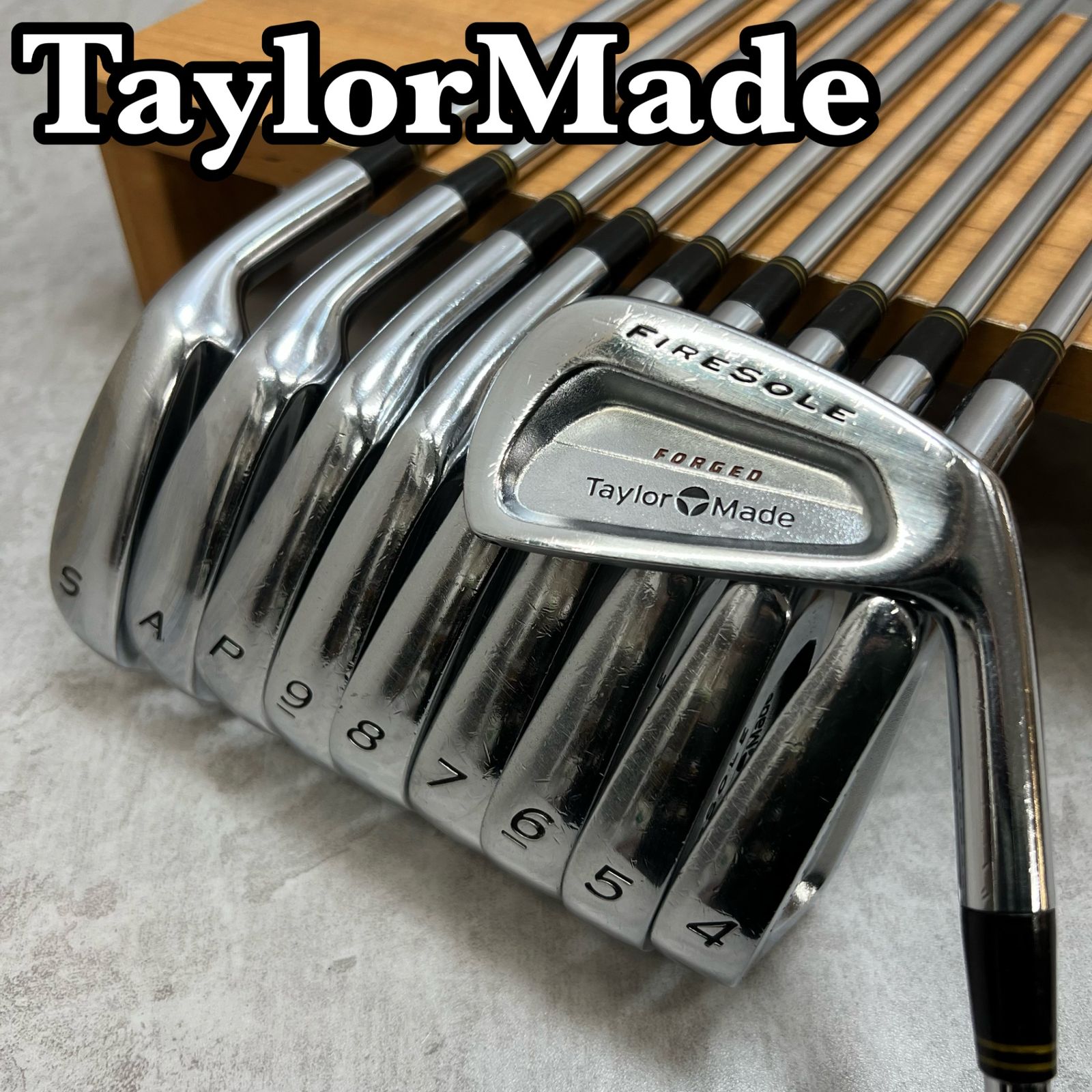 テーラーメイド FIRESOLE FORGED メンズゴルフ アイアンセット 10本 X