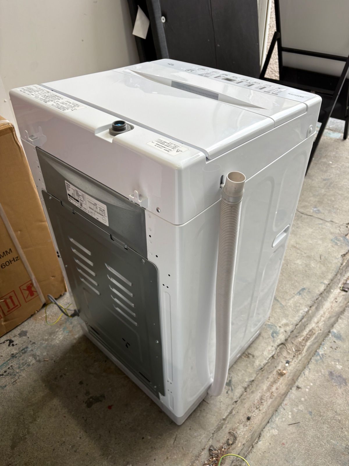 高年式】2025年製 YAMAZEN全自動電気洗濯機 6kg【中古】動作保証 