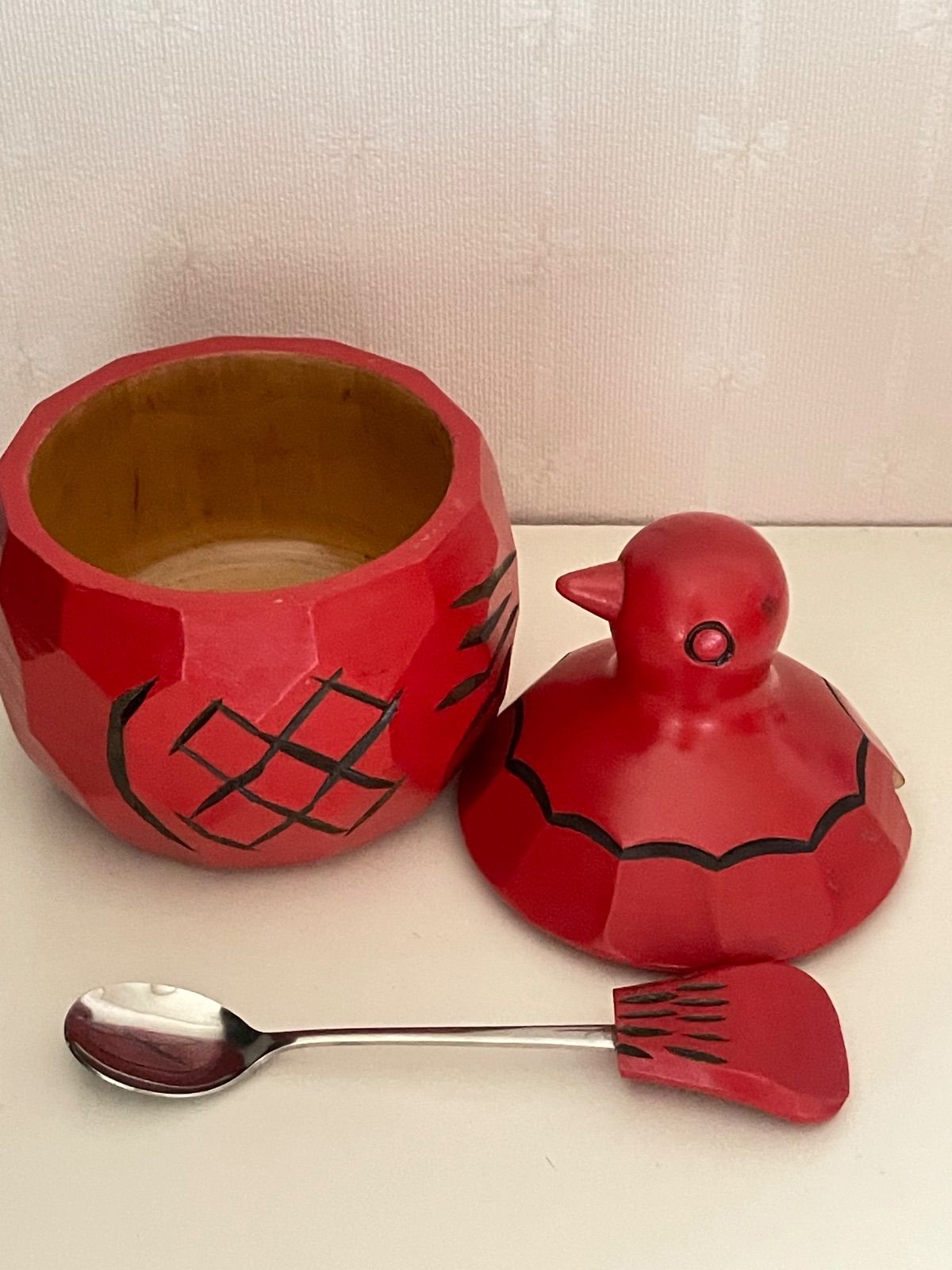 信州民芸品 鳩の砂糖壺 鳩のシュガーポット - メルカリ