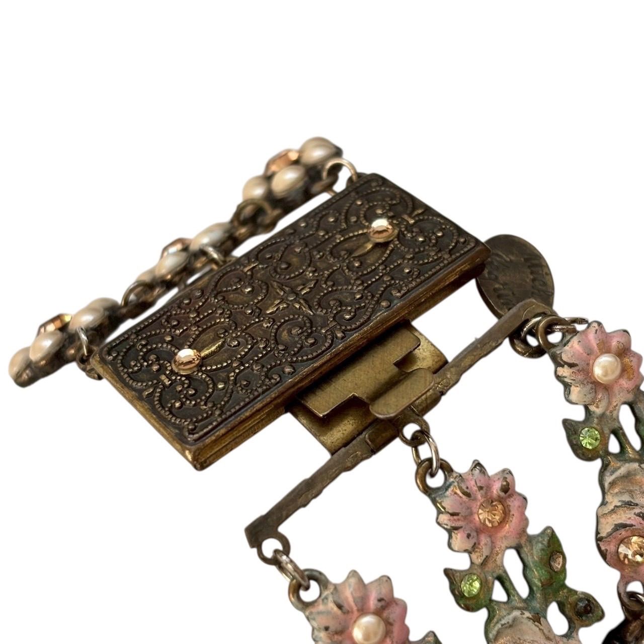 Michal Negrin ミハエルネグリン ブレスレット バラ 花モチーフ