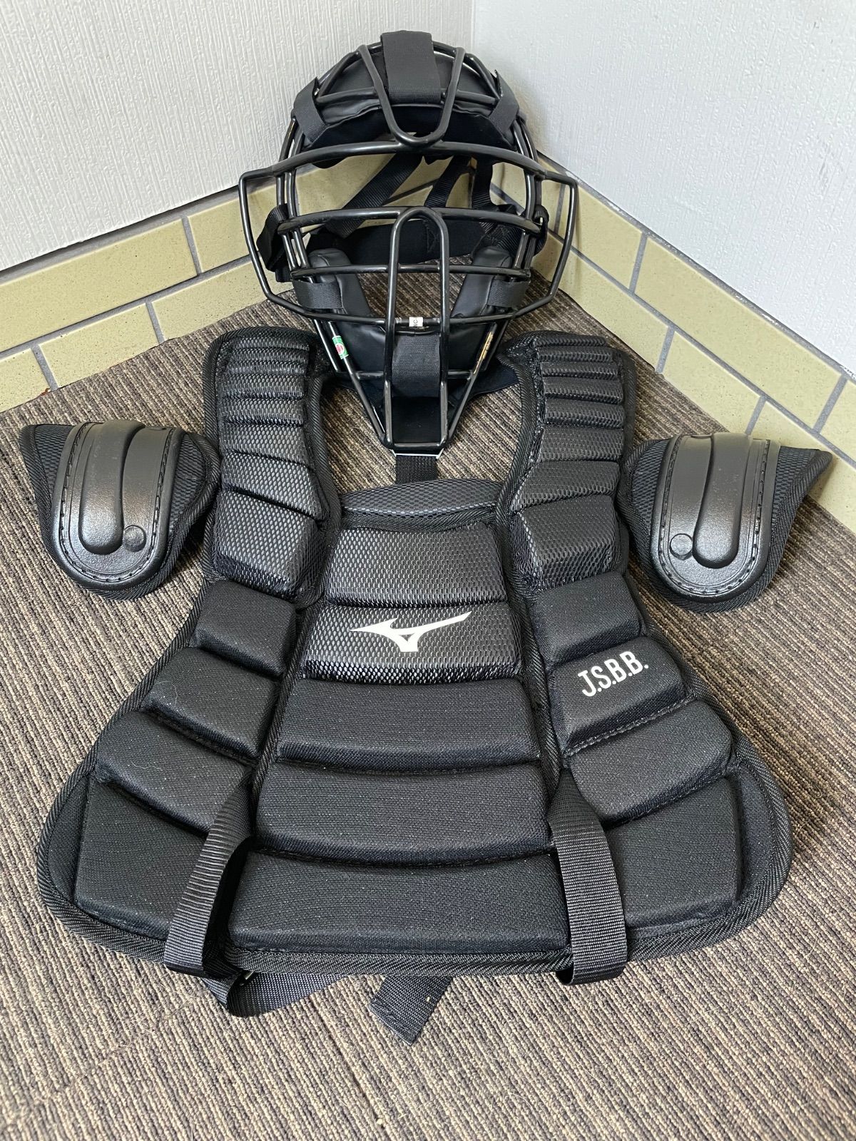 MIZUNO ミズノ 審判用インサイドプロテクター u0026 マスク 軟式 
