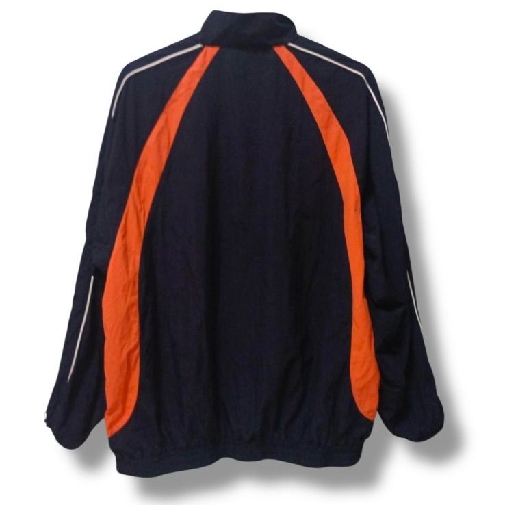 ics 黒/オレンジ ジャケット ハイキュー×RAGEBLUE RAGEBLUE（レイジブルー）ハイキュー!! コラボ 刺繍 烏野高校 ブラック