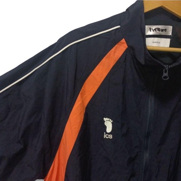 RAGEBLUE（レイジブルー）ハイキュー!! コラボ 刺繍 烏野高校 ブラック