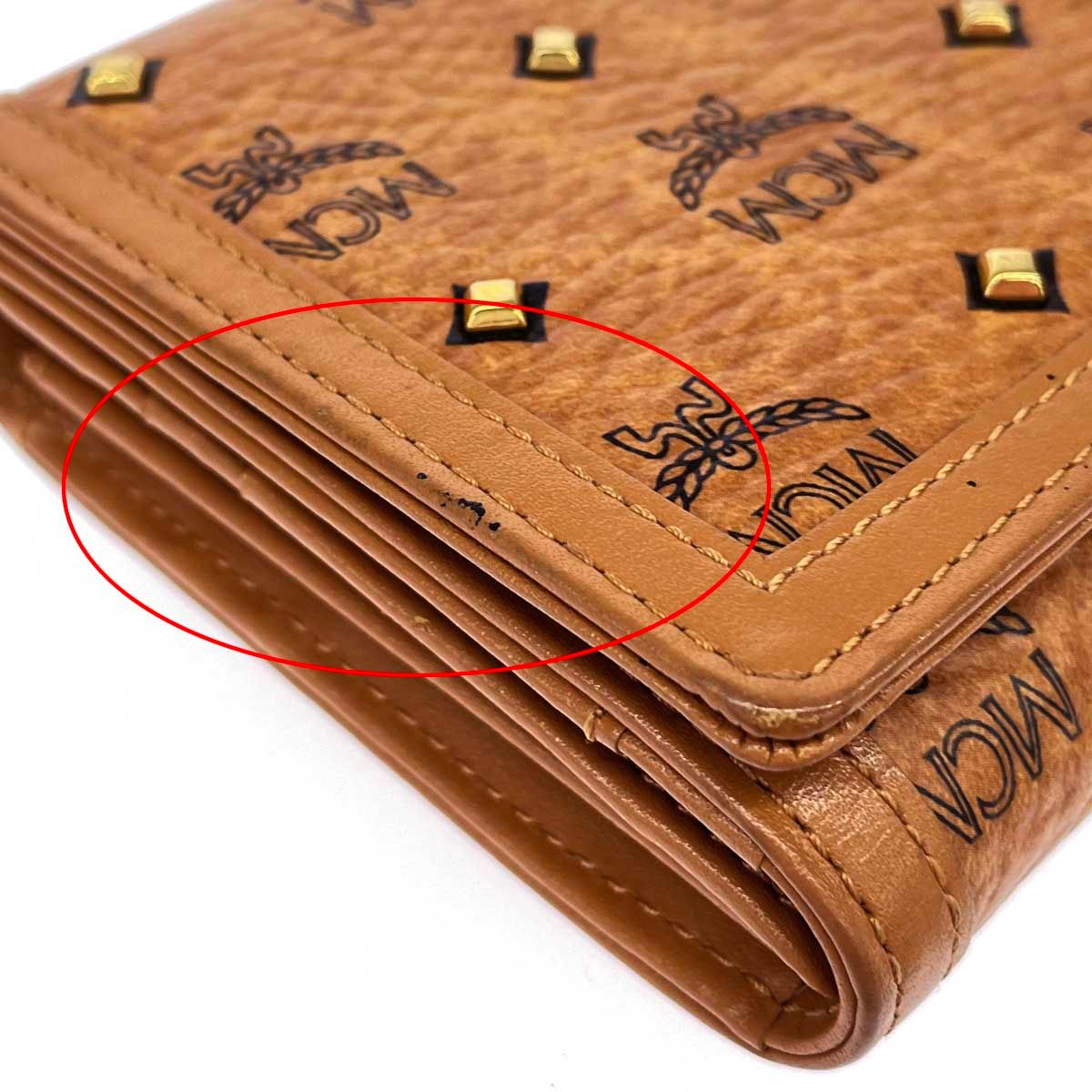 MCM エムシーエム 三つ折り長財布/ラージトライフォールド ヴィセトス 