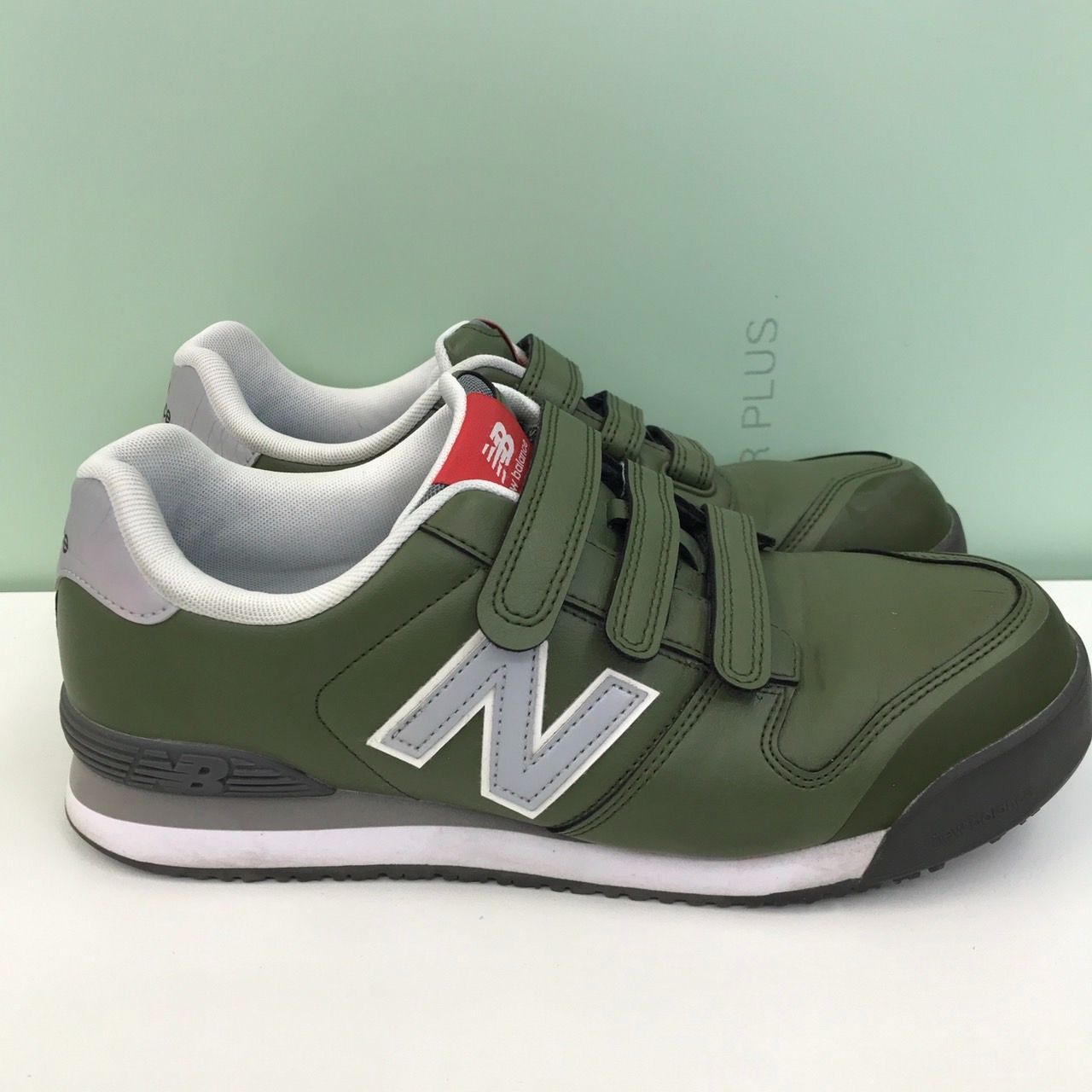 NEW BALANCE ニューバランス 安全靴 26.5cm EEE グリーン 送料無料