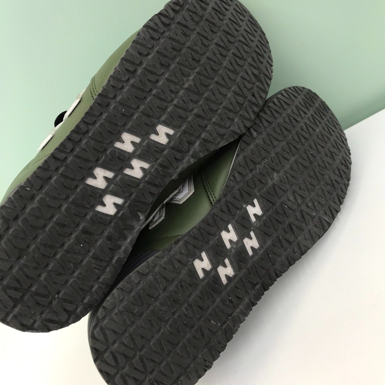 NEW BALANCE ニューバランス 安全靴 26.5cm EEE グリーン 送料無料