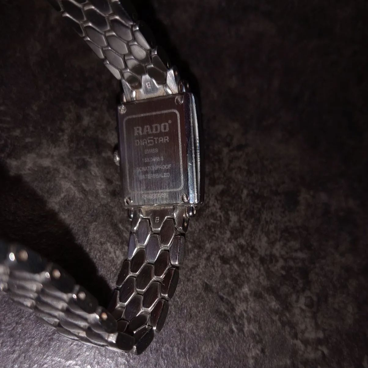 RADO DIASTAR 腕時計 ラドー ダイヤスター スクエア シルバー文字盤 