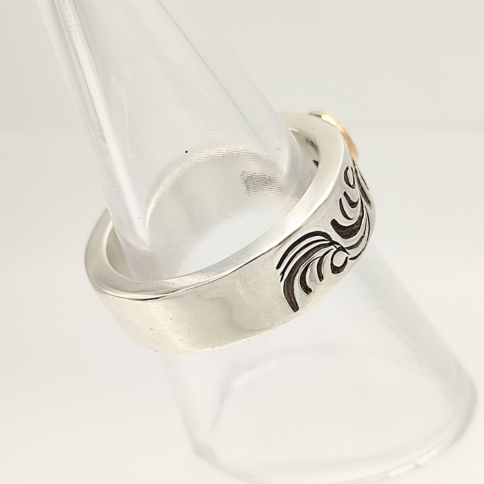 美品】ARIZONA FREEDOM アリゾナフリーダム 太陽神リング 唐草模様 K18